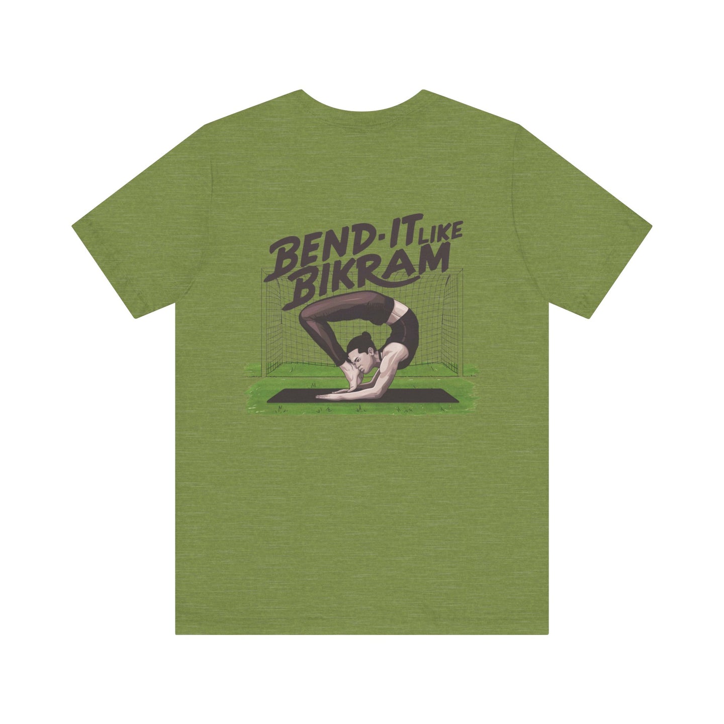 Yoga Tee "Bend It Like Bikram"